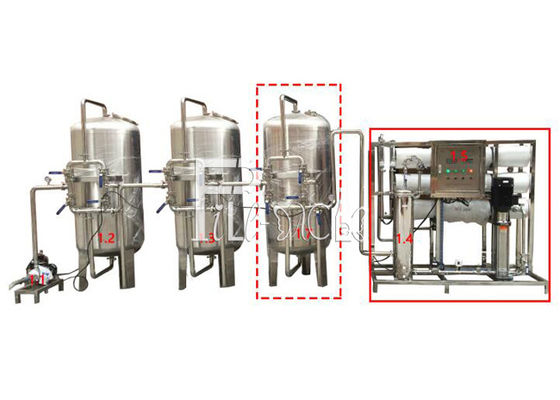 Wasserbehandlungs-Maschine der Umkehr-Osmose-3000LPH fournisseur