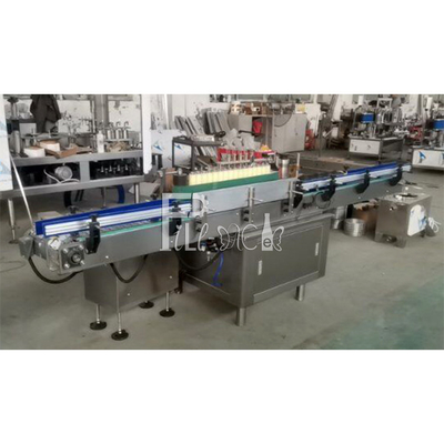Kalte Flaschen-Etikettierer-Maschinen-vollautomatische Runde des Kleber-3000BPH gerade horizontal fournisseur