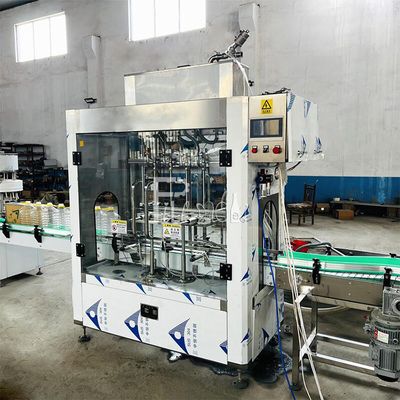 Automatische Flüssigwasser-Saft-Füllmaschine-Plastikglas-Flaschen-Multi-Kopf fournisseur