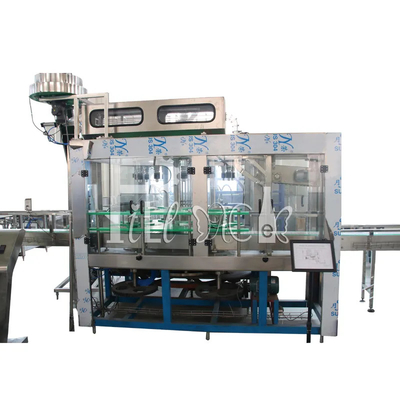 Reines Wasser Fertigungsstraße des 5 Gallonen-Flaschen-Fass-Füllmaschine-Wasser-600BPH/900BPH fournisseur