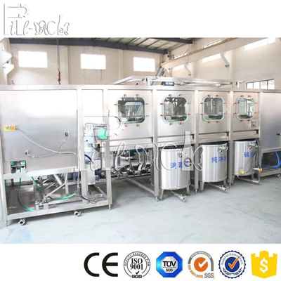 Reines Wasser Fertigungsstraße des 5 Gallonen-Flaschen-Fass-Füllmaschine-Wasser-600BPH/900BPH fournisseur