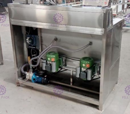 S-2 2 Station 5 Gallonen Flasche Spülen mit heißem alkalischem Wasser fournisseur