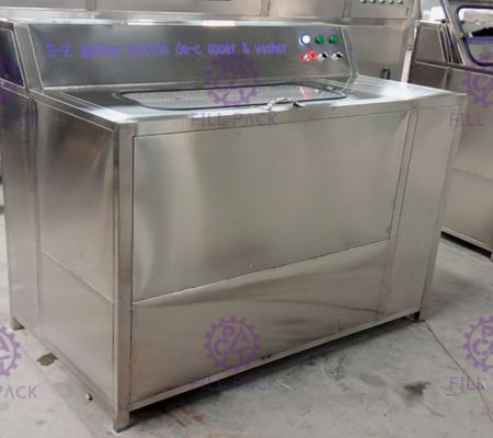 S-2 2 Station 5 Gallonen Flasche Spülen mit heißem alkalischem Wasser fournisseur