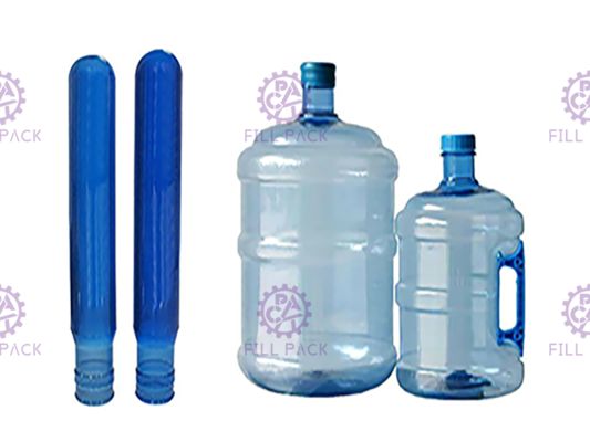 5 flaschen-Blasformen-Maschine der Gallonen-150BPH Plastik fournisseur