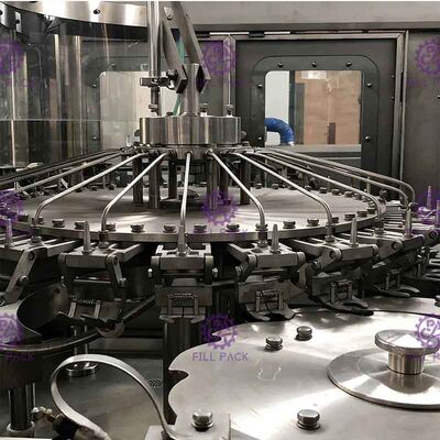 Flaschenabfüllmaschine 3 des Mineralwasser-2L in 1 Monoblock-HAUSTIER trinkender füllender Linie 4000BPH fournisseur