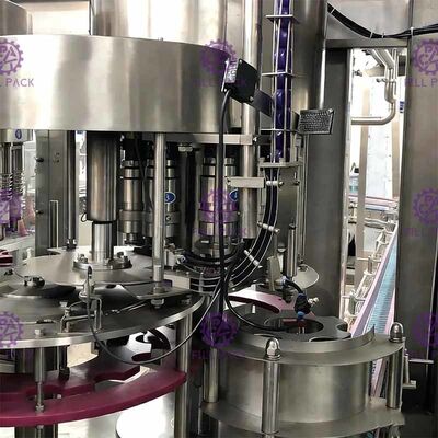 Flaschenabfüllmaschine 3 des Mineralwasser-2L in 1 Monoblock-HAUSTIER trinkender füllender Linie 4000BPH fournisseur