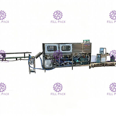 Auto anhebender Fütterungssus 304 120 BPH-Gallonen-füllende Linie fournisseur
