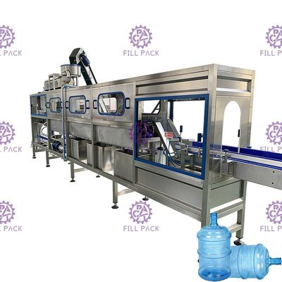 Gesundheitliche 3 in der 1 Fass-füllenden Linie mit hellem Kontrolleur fournisseur