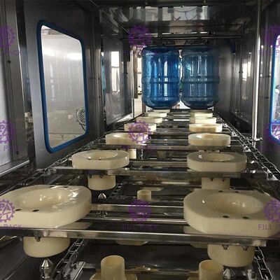 300BPH 18.9l 5 Gallonen-Wasser-Füllmaschine PLC-Steuerung mit Touch Screen fournisseur