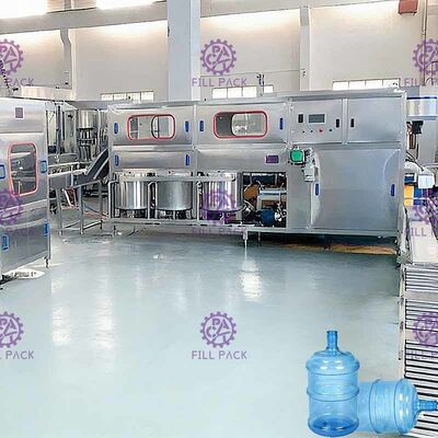 Zwei Verschlusseinheiten 19 Liter 300 BPH-Gallonen-Wasserpflanze- fournisseur