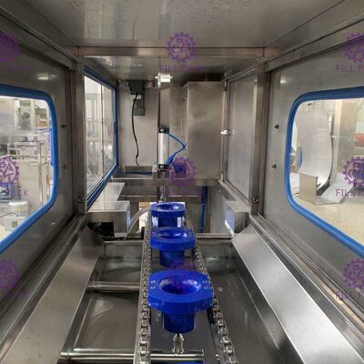 Nanfang-Pumpe, die 120 BPH-Gallonen-Abfüller ausspült fournisseur