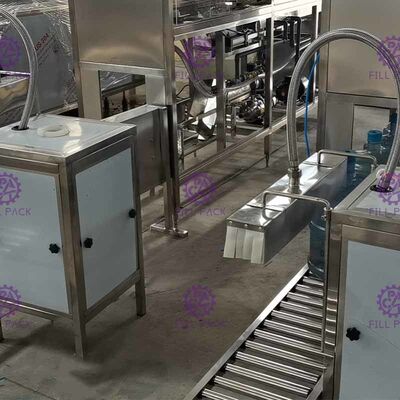 5mm Level Eimer 120BPH 5 Gallonen Wasserabfüllmaschine fournisseur