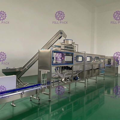 270×490mm Gallonen-Füllmaschine mit Aufkleber-Schrumpftunnel fournisseur