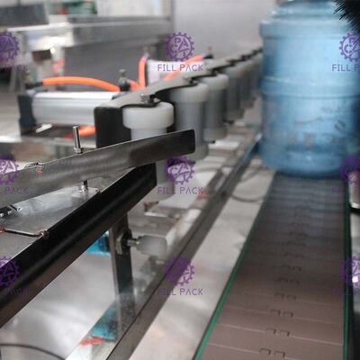 Lineare Art externes 0.55kw 5 Gallonen-Flaschenwaschmaschine fournisseur