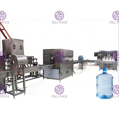 Lineare Art externes 0.55kw 5 Gallonen-Flaschenwaschmaschine fournisseur