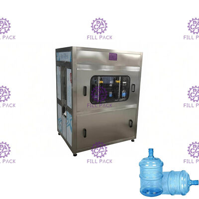 450 BPH Lineare 5 Gallonen externe Flaschenwaschmaschine fournisseur