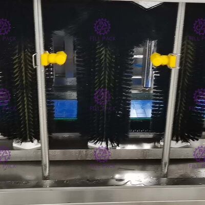 450 BPH Lineare 5 Gallonen externe Flaschenwaschmaschine fournisseur