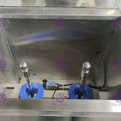 300BPH BSC-2 Reinwasser 2 Köpfe ISO 5 Gallonen Flaschenwascher fournisseur