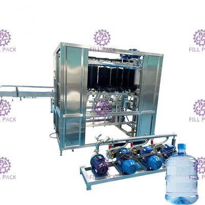 450BPH Industrielle 18,9L Flaschenreinigungsmaschine für die Trinkwasserproduktion fournisseur