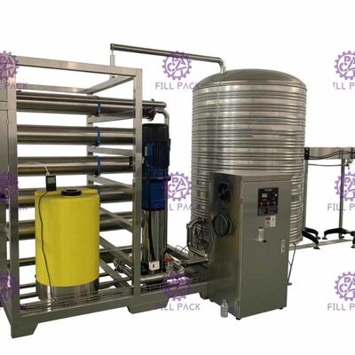Umkehr-Osmose-Wasserbehandlungs-Maschine des Quellwasser-3000LPH fournisseur