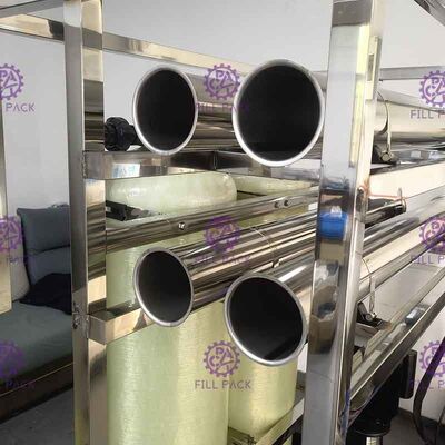 FRP filtert vor Wasserbehandlungs-Maschine der Umkehr-Osmose-500LPH fournisseur