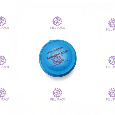 PET materielle Gallonen-Flaschenkapsel mit kundengebundenen Aufklebern fournisseur