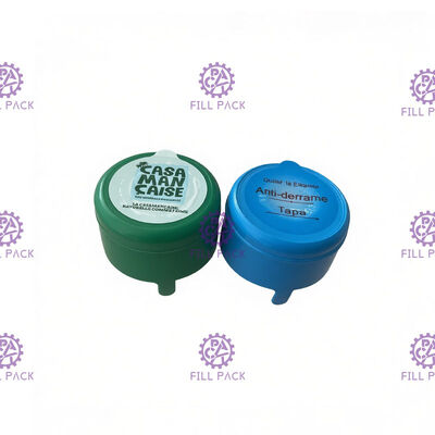 PET materielle Gallonen-Flaschenkapsel mit kundengebundenen Aufklebern fournisseur