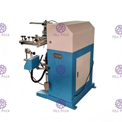 Drehsiebdruck Semiauto, der Flaschen-Etikettierer-Fotoelektrizitäts-Entdeckung für Flasche 20l druckt fournisseur