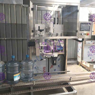 Einzelner Haupthals, der 28mm Gallonen-Etikettierer volle Automatisierung beschriftet fournisseur