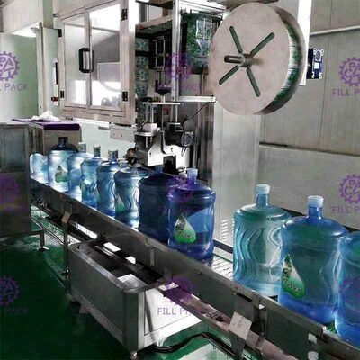 Panasonic Wechselstrommotor-Hals-Ärmel-runde Flaschen-Etikettierer fournisseur