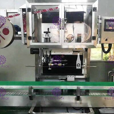 Elektrischer Hauptflügelärmel-runde Flaschen-Etikettierer fournisseur