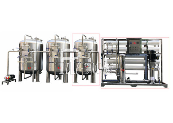 Dow-Membran-Edelstahl 304 10000 LPH RO-Anlage fournisseur