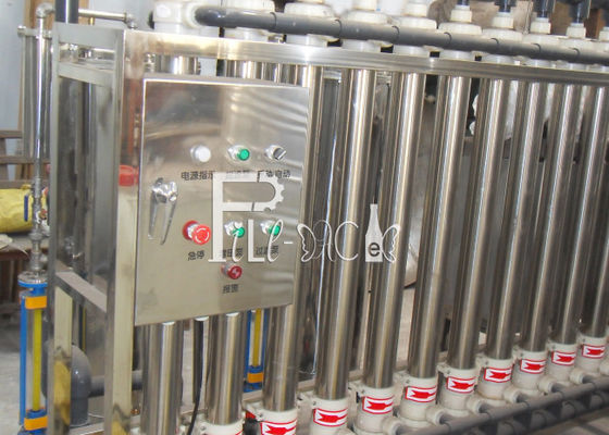 Wasser-abfüllende Linie hohle Faser-Filtration 4000 LPH RO-Anlage fournisseur