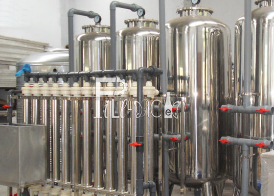 Wasser-abfüllende Linie hohle Faser-Filtration 4000 LPH RO-Anlage fournisseur