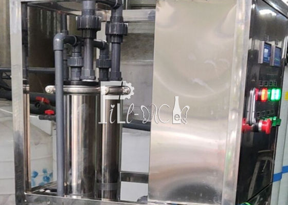 Manuelle Umkehr-Osmose-Wasserbehandlungs-Maschine des Ventil-500LPH fournisseur