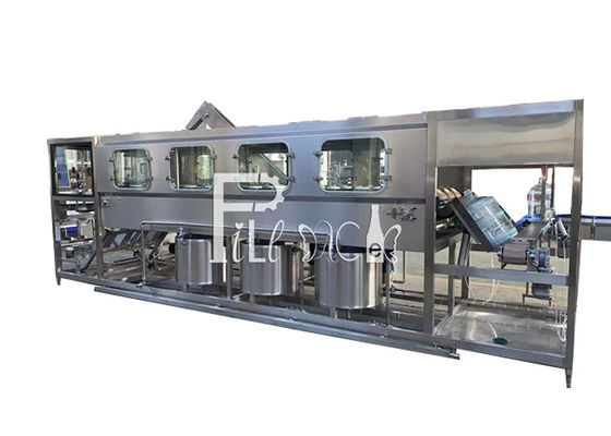 200 BPH 5 Gallonen 18,9 l Wasserfüllmaschine Line System Semi Aurto fournisseur