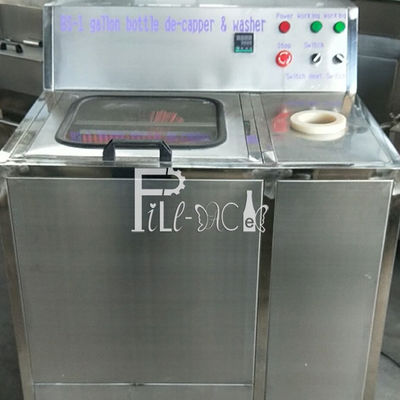 Kappe, die BS-1 200 BPH 5 Gallonen-Eimer-Waschmaschine entfernt fournisseur