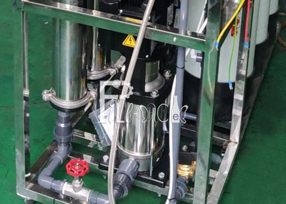 Manuelle Umkehr-Osmose-Wasserbehandlungs-Maschine des Ventil-500LPH fournisseur