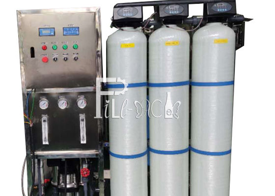 Manuelle Umkehr-Osmose-Wasserbehandlungs-Maschine des Ventil-500LPH fournisseur