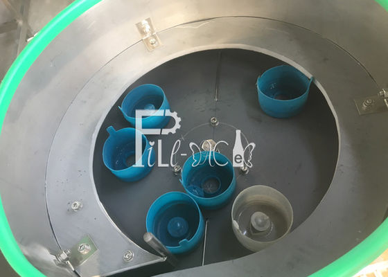 Drücken Sie Kappe Monoblock das 5 Gallonen-Wasser-Füllmaschine fournisseur