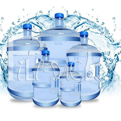 Recyclebares 18.9L 20 Liter 5 Gallone PC-Flasche mit Griff für Trinkwasser fournisseur