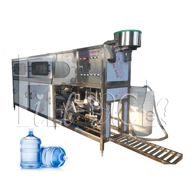 200BPH 5 Gallonen-Flaschenabfüllmaschine mit Überströmventil fournisseur