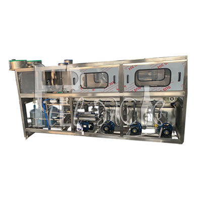 300bph 18.9l 5 Gallonen-Wasser-Füllmaschine automatische Plc-Steuerung fournisseur