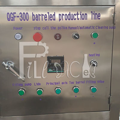 300bph 18.9l 5 Gallonen-Wasser-Füllmaschine automatische Plc-Steuerung fournisseur