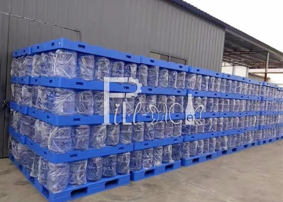 Doppeltes Seiten HDPE bereitete großes Gallonen-Wasser Kunststoffpalette-stapelbares umschaltbares auf fournisseur