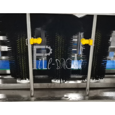 450 BPH Lineare 5 Gallonen externe Flaschenwaschmaschine fournisseur