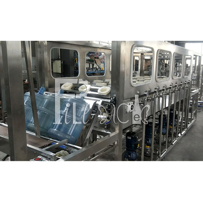 Automatisches abgefülltes Füllmaschine-reines Wasser-waschendes füllendes Mit einer Kappe bedecken der Gallonen-450BPH fournisseur