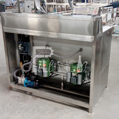 5 Gallonen-Fass-halb Selbstentkröner-Bürsten-Waschmaschinen-Maschine mit doppelter Station fournisseur
