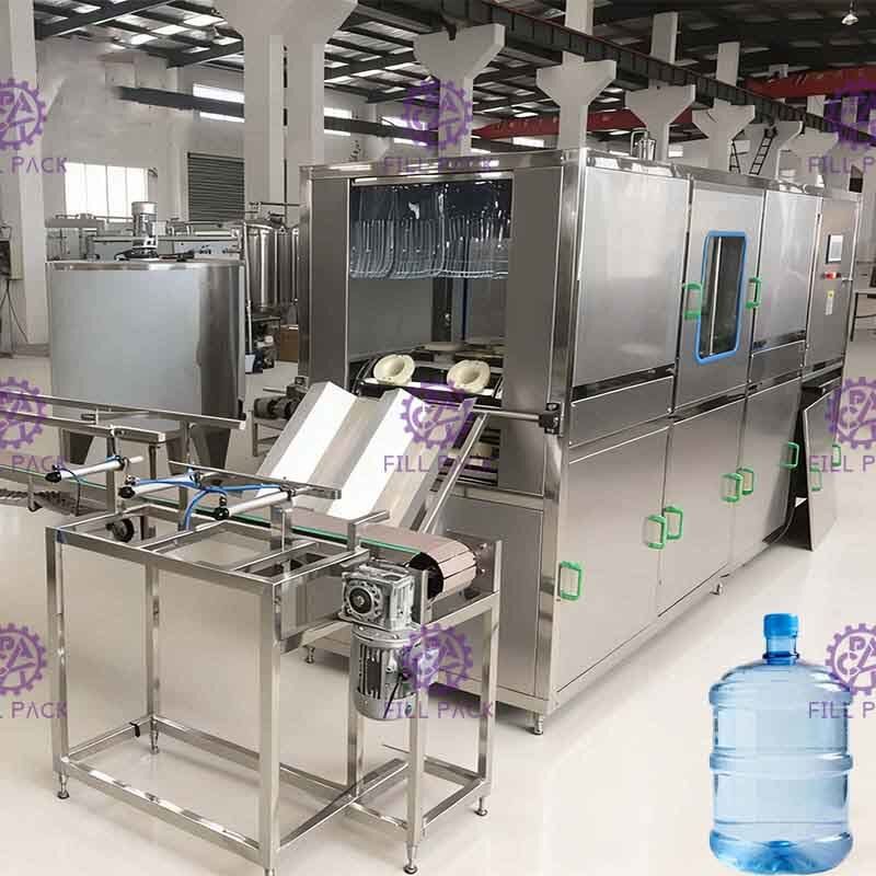 300BPH 18.9l 5 Gallonen-Wasser-Füllmaschine PLC-Steuerung mit Touch Screen fournisseur