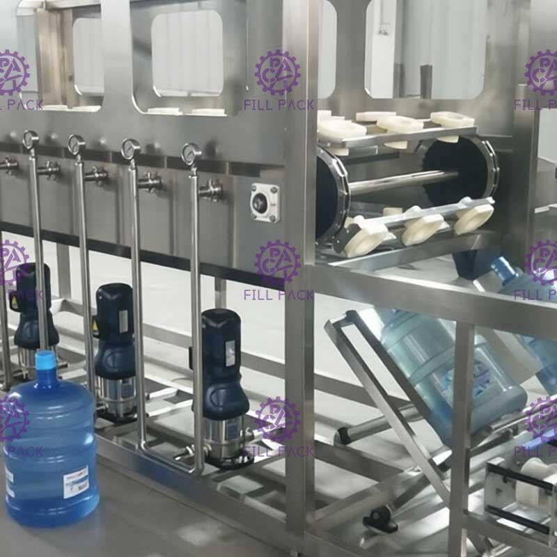 4600*2000*1800mm L Art 5 Gallonen-Flaschen-Füllmaschine fournisseur